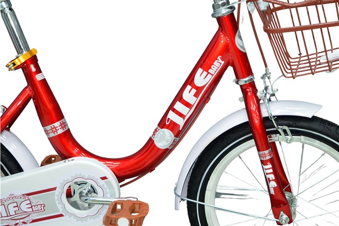 Xe Đạp Trẻ Em Life Baby 2 16 inch Màu Đỏ