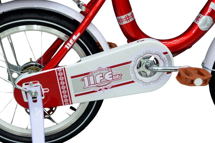 Xe Đạp Trẻ Em Life Baby 2 16 inch Màu Đỏ