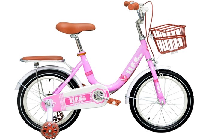 Xe Đạp Trẻ Em Life Baby 2 16 inch Màu Hồng