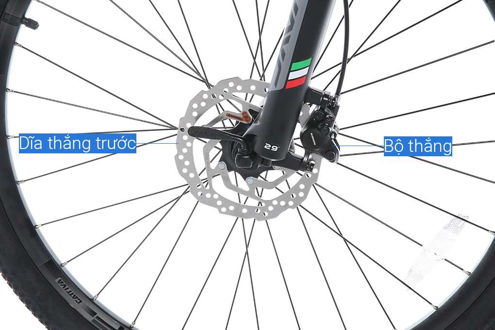 Xe Đạp Địa Hình MTB Java 650B-Vetta-30S-A 27.5 inch Size S Màu Xanh lá