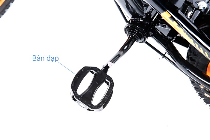 Xe Đạp Trẻ Em Stitch Wild Horse JY908-14 14 inch Màu Đen - Cam