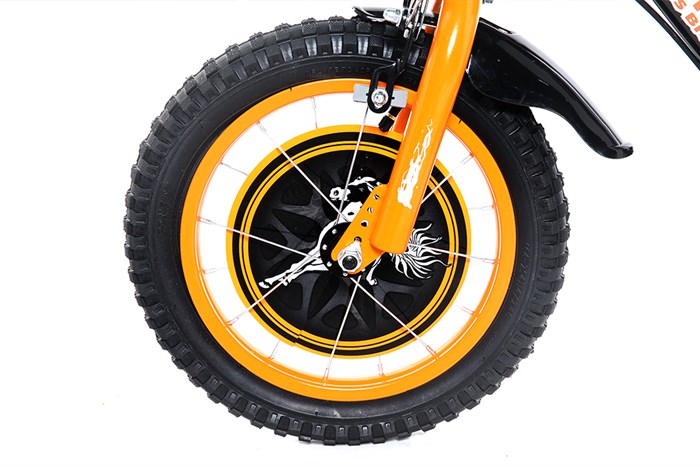 Xe Đạp Trẻ Em Stitch Wild Horse JY908-14 14 inch Màu Đen - Cam