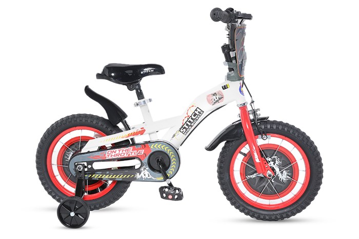 Xe Đạp Trẻ Em Stitch Wild Horse JY908-14 14 inch Màu Trắng - Đỏ