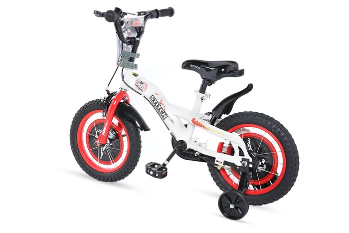 Xe Đạp Trẻ Em Stitch Wild Horse JY908-14 14 inch Màu Trắng - Đỏ