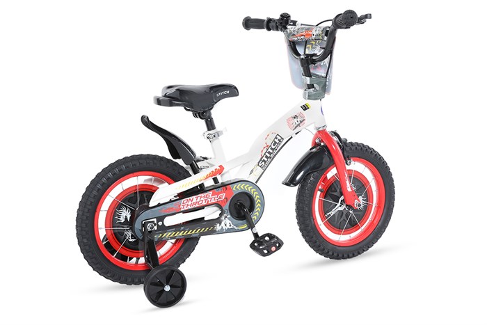 Xe Đạp Trẻ Em Stitch Wild Horse JY908-14 14 inch Màu Trắng - Đỏ