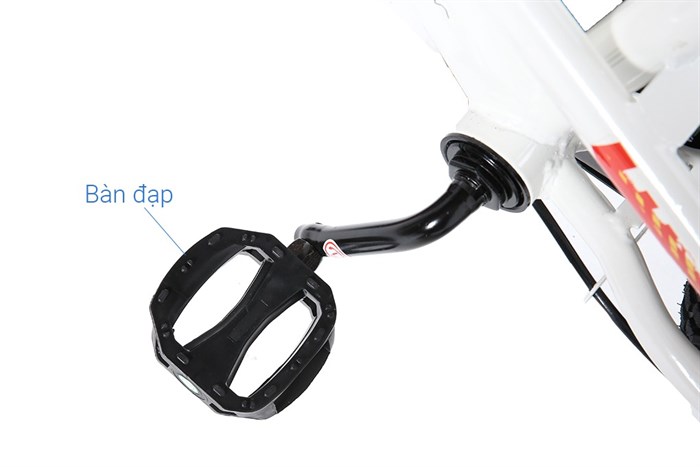 Xe Đạp Trẻ Em Stitch Wild Horse JY908-14 14 inch Màu Trắng - Đỏ