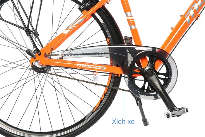 Xe Đạp Đường Phố Touring Mocos HK17C08 29 inch Màu Cam
