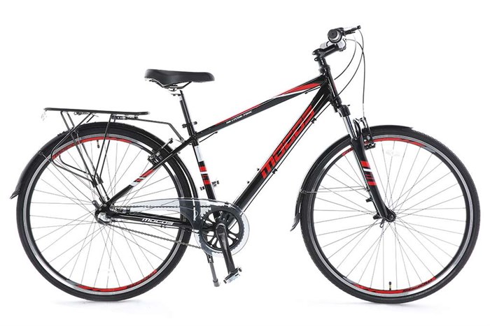 Xe Đạp Đường Phố Touring Mocos HK17C08 29 inch Màu Đen - Đỏ