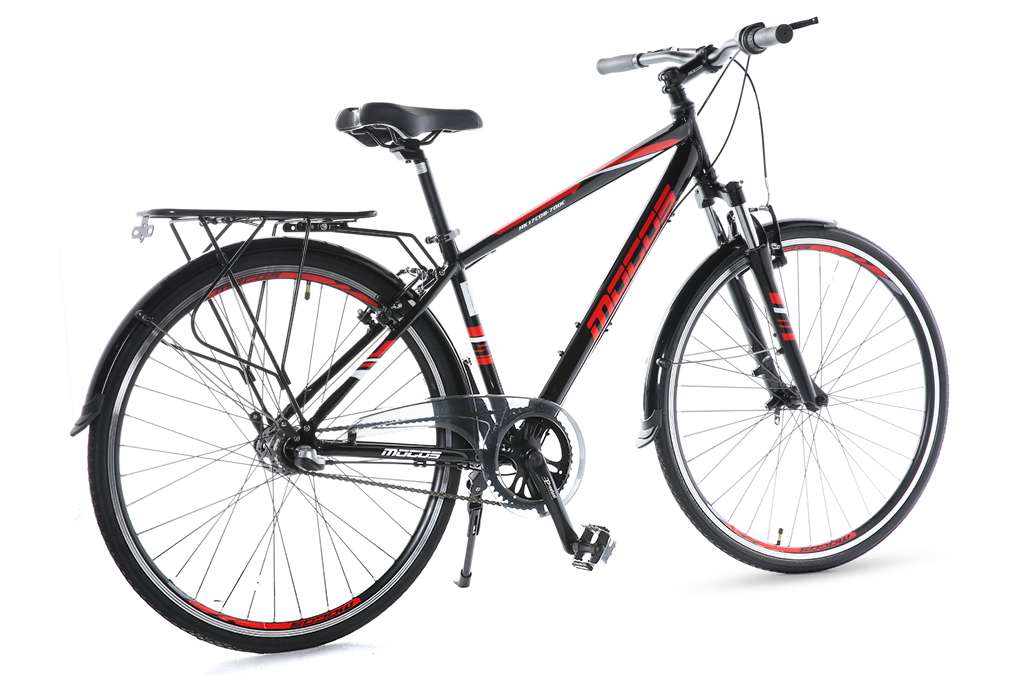 Xe Đạp Đường Phố Touring Mocos HK17C08 29 inch Màu Đen - Đỏ