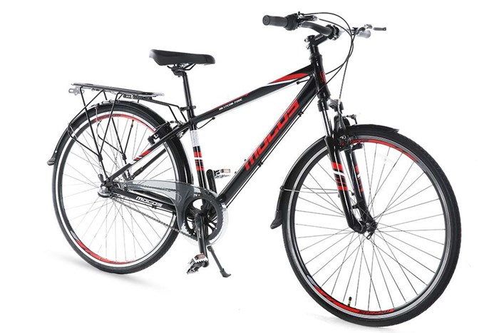 Xe Đạp Đường Phố Touring Mocos HK17C08 29 inch Màu Đen - Đỏ