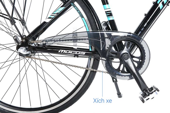 Xe Đạp Đường Phố Touring Mocos HK17C08 29 inch Màu Đen Xanh