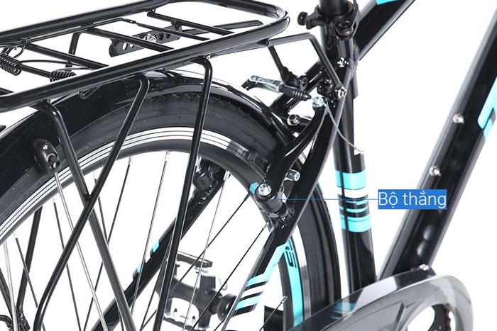 Xe Đạp Đường Phố Touring Mocos HK17C08 29 inch Màu Đen Xanh