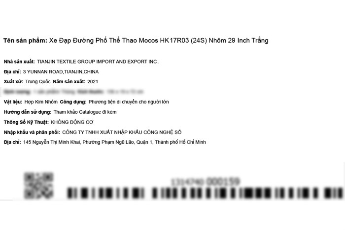 Xe Đạp Đường Phố Touring Mocos HK17R03 (24S) 29 inch