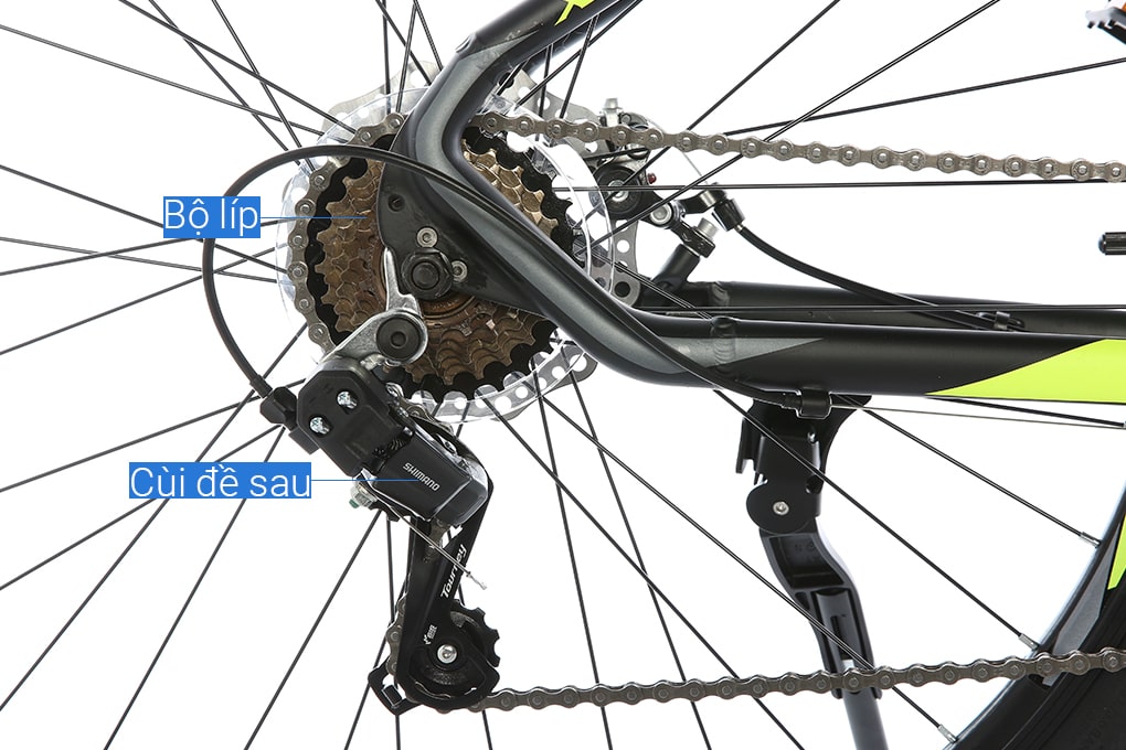 Xe Đạp Địa Hình MTB Mocos Cross-2 29 inch Màu Đen - Vàng