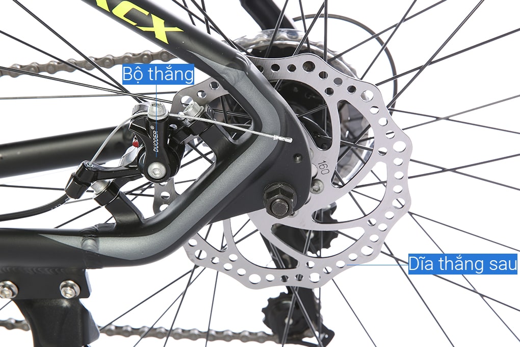 Xe Đạp Địa Hình MTB Mocos Cross-2 29 inch Màu Đen - Vàng