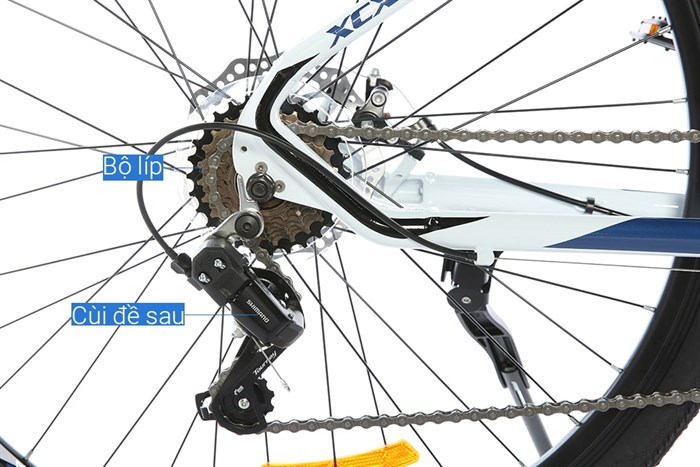 Xe Đạp Địa Hình MTB Mocos Cross-2 29 inch Màu Trắng