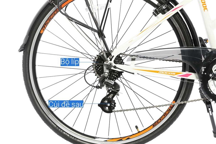 Xe Đạp Đường Phố City Mocos HK17C11 29 inch Màu Trắng