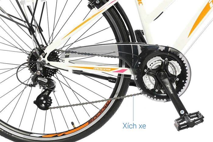 Xe Đạp Đường Phố City Mocos HK17C11 29 inch Màu Trắng