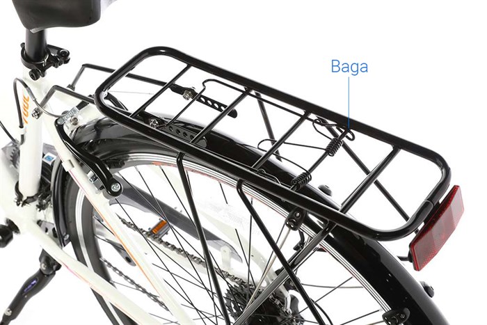 Xe Đạp Đường Phố City Mocos HK17C11 29 inch Màu Trắng