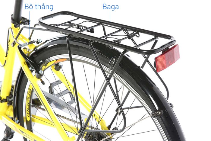 Xe Đạp Đường Phố City Mocos HK17C11 29 inch Màu Vàng