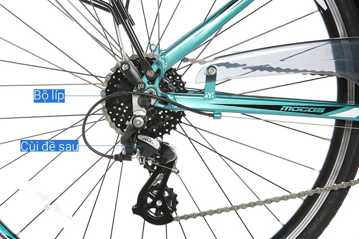 Xe Đạp Đường Phố City Mocos HK17C11 29 inch Màu Xanh