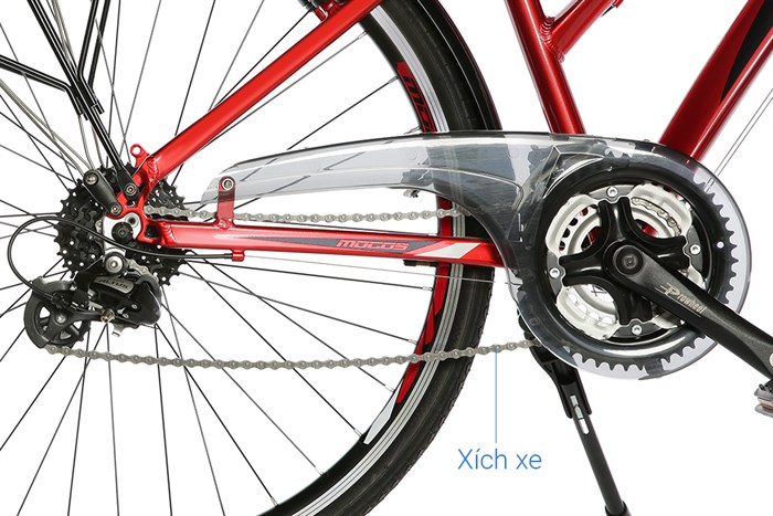 Xe Đạp Đường Phố City Mocos HK17C11 29 inch Màu Đỏ