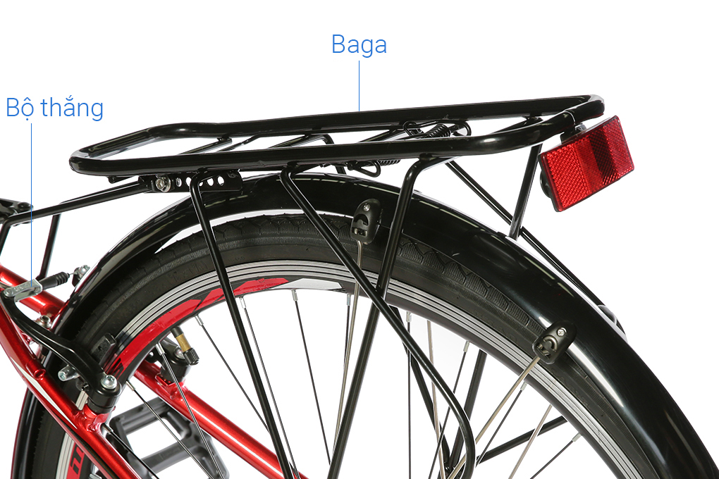 Xe Đạp Đường Phố City Mocos HK17C11 29 inch Màu Đỏ