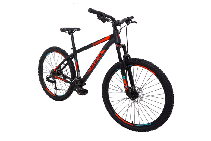 Xe Đạp Địa Hình MTB Exotic 2612 AFFL 27.5 inch Màu Đen - Đỏ