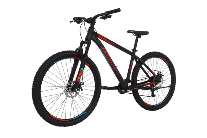 Xe Đạp Địa Hình MTB Exotic 2612 AFFL 27.5 inch Màu Đen - Đỏ