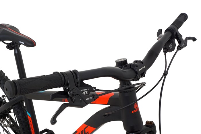 Xe Đạp Địa Hình MTB Exotic 2612 AFFL 27.5 inch Màu Đen - Đỏ