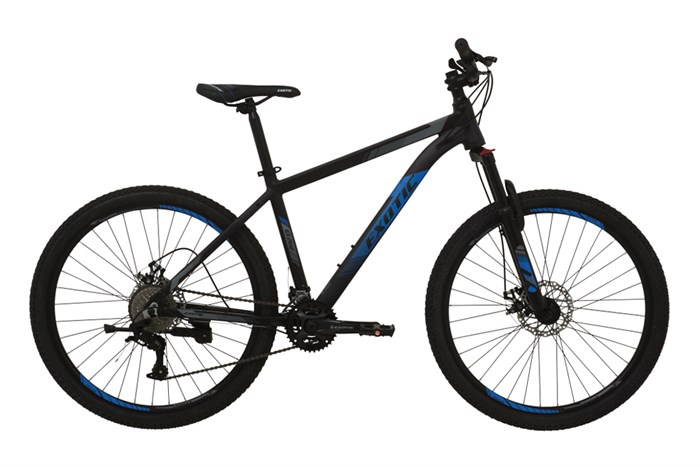 Xe Đạp Địa Hình MTB Exotic 2612 AFFL 27.5 inch Màu Đen Xanh