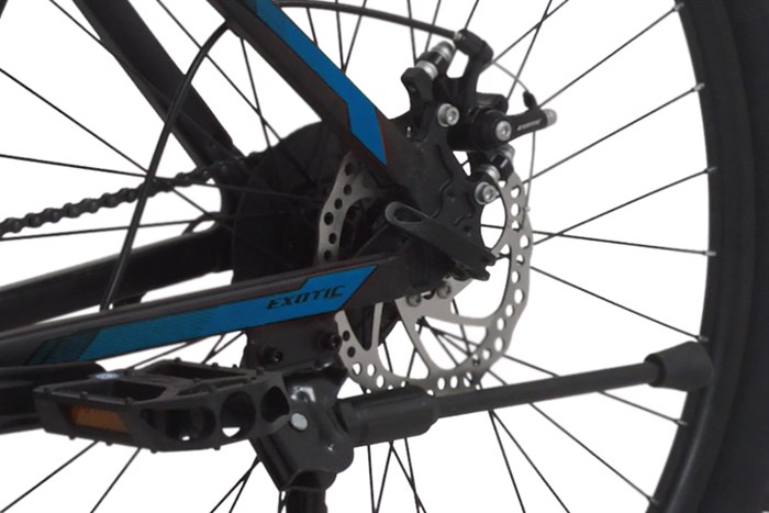 Xe Đạp Địa Hình MTB Exotic 2612 AFFL 27.5 inch Màu Đen Xanh