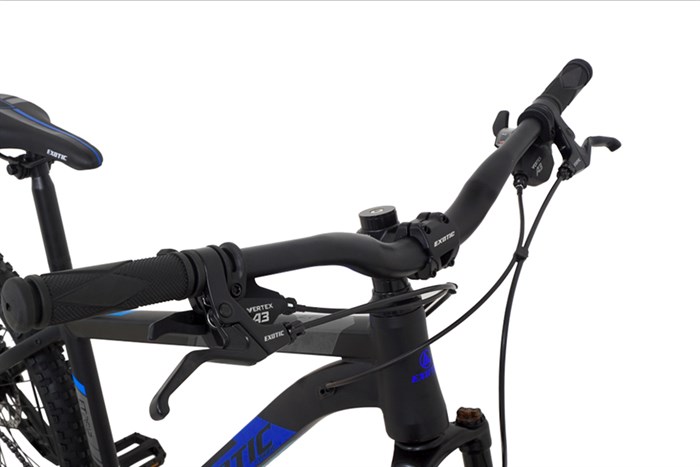 Xe Đạp Địa Hình MTB Exotic 2612 AFFL 27.5 inch Màu Đen Xanh