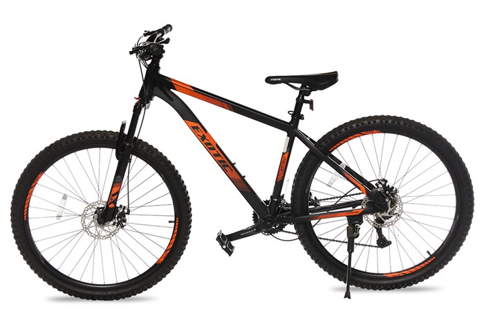 Xe Đạp Địa Hình MTB Exotic 2612 AFFL 27.5 inch Màu Đen - Cam