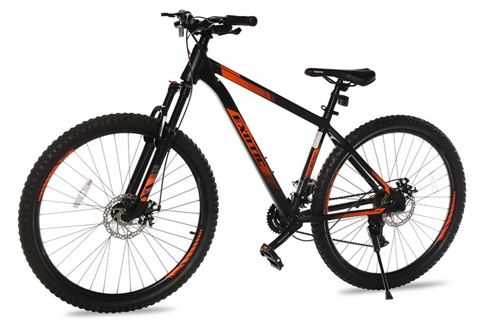 Xe Đạp Địa Hình MTB Exotic 2612 AFFL 27.5 inch Màu Đen - Cam