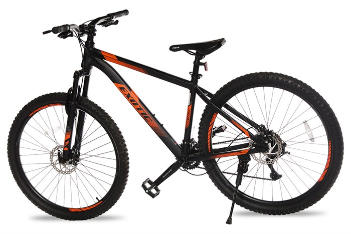 Xe Đạp Địa Hình MTB Exotic 2612 AFFL 27.5 inch Màu Đen - Cam