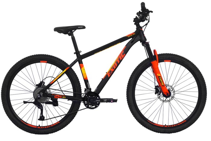 Xe Đạp Địa Hình MTB Exotic 2612 AH 27.5 inch Màu Đen - Đỏ