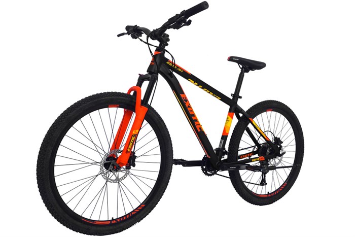 Xe Đạp Địa Hình MTB Exotic 2612 AH 27.5 inch Màu Đen - Đỏ