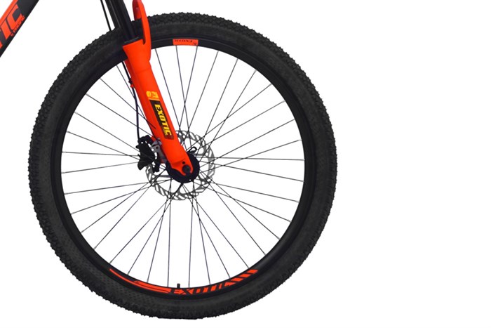 Xe Đạp Địa Hình MTB Exotic 2612 AH 27.5 inch Màu Đen - Đỏ