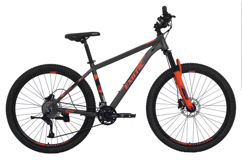 Xe Đạp Địa Hình MTB Exotic 2612 AH 27.5 inch Màu Xám