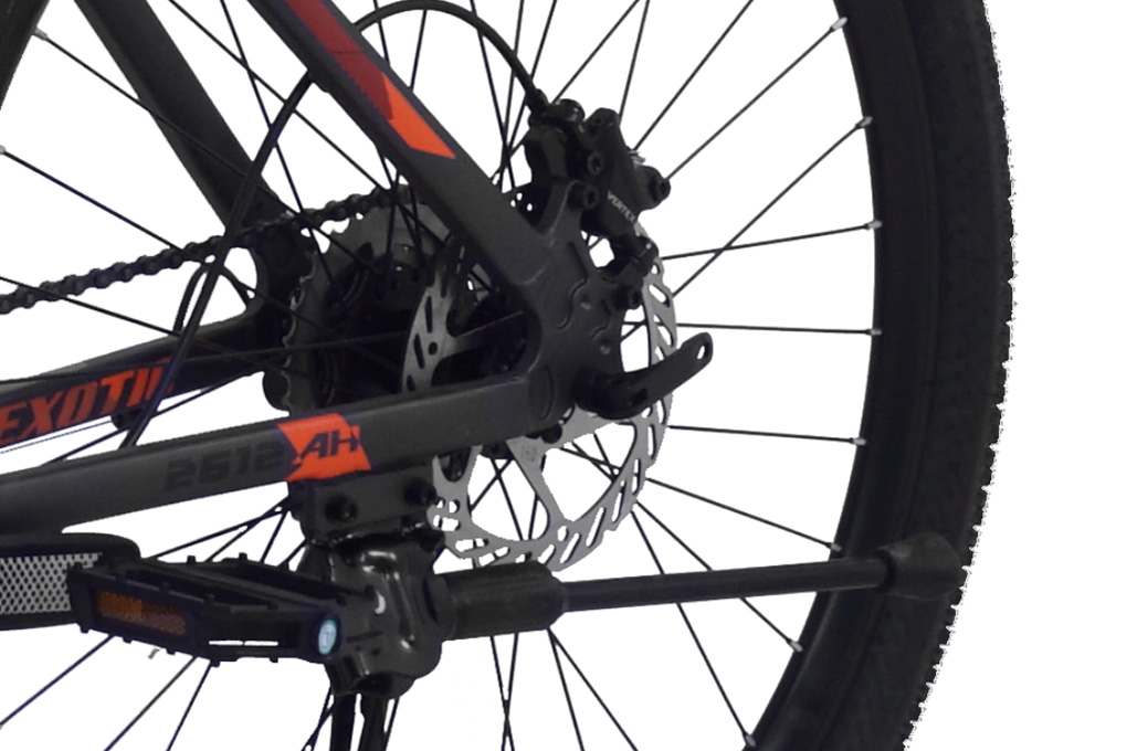 Xe Đạp Địa Hình MTB Exotic 2612 AH 27.5 inch Màu Xám