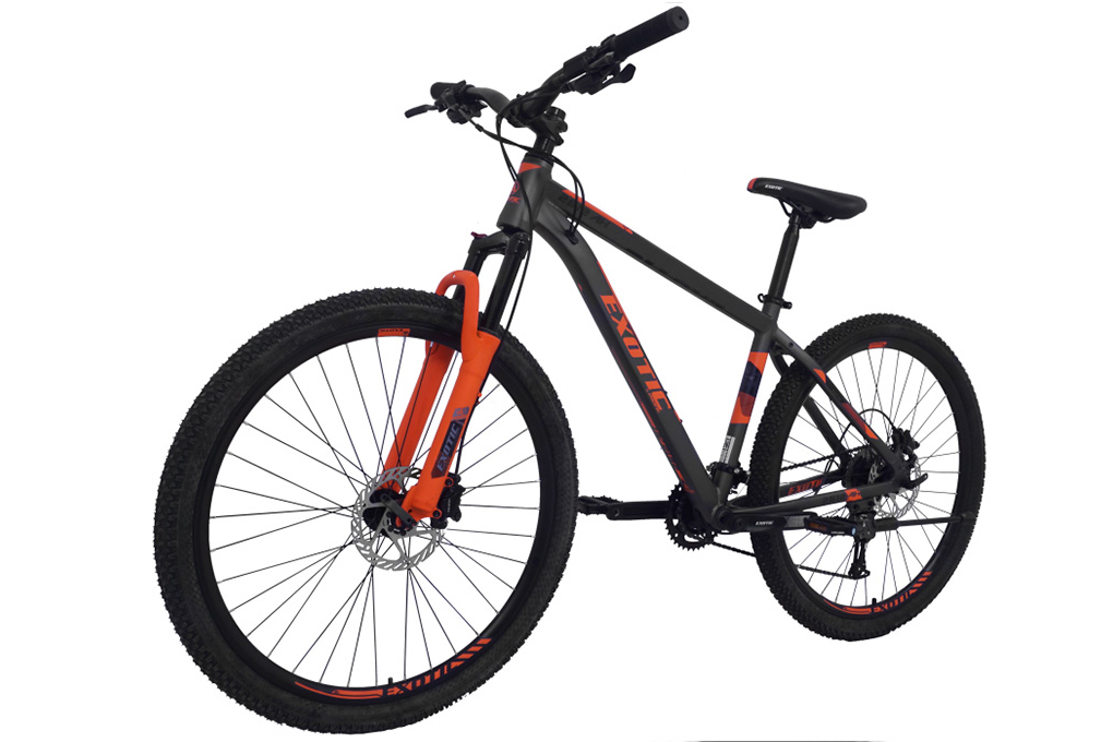 Xe Đạp Địa Hình MTB Exotic 2612 AH 27.5 inch Màu Xám