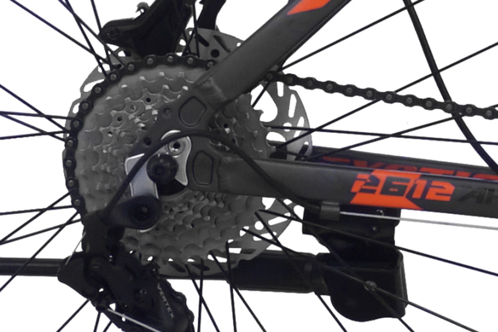 Xe Đạp Địa Hình MTB Exotic 2612 AH 27.5 inch Màu Xám