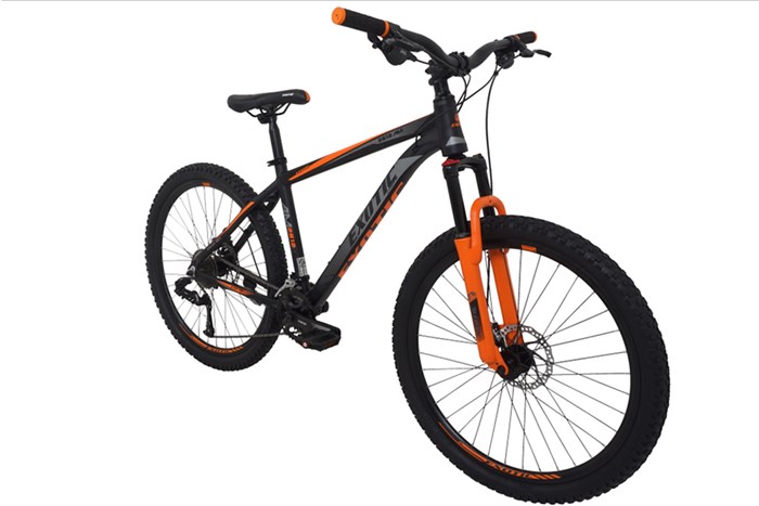 Xe Đạp Địa Hình MTB Exotic 2612 AM 26 inch Màu Đen - Cam