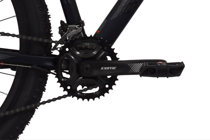 Xe Đạp Địa Hình MTB Exotic 2612 AM 26 inch Màu Đen - Cam