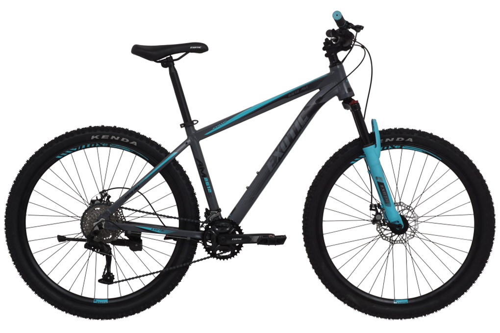 Xe Đạp Địa Hình MTB Exotic 2612 AM 26 inch Màu Xám xanh