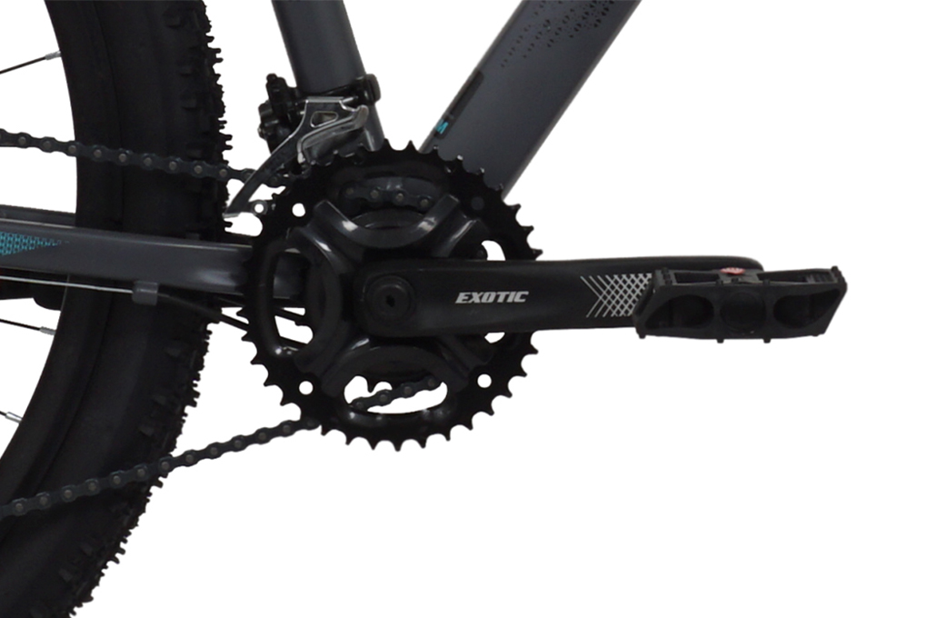 Xe Đạp Địa Hình MTB Exotic 2612 AM 26 inch Màu Xám xanh