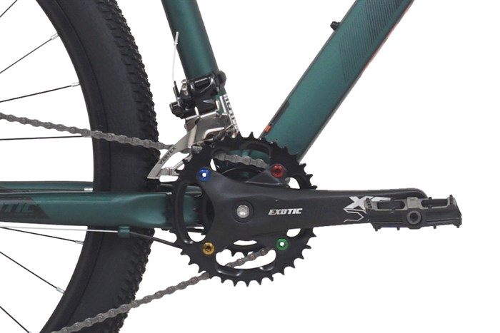 Xe Đạp Địa Hình MTB Exotic 2612 SLX 27.5 inch Màu Xanh lá