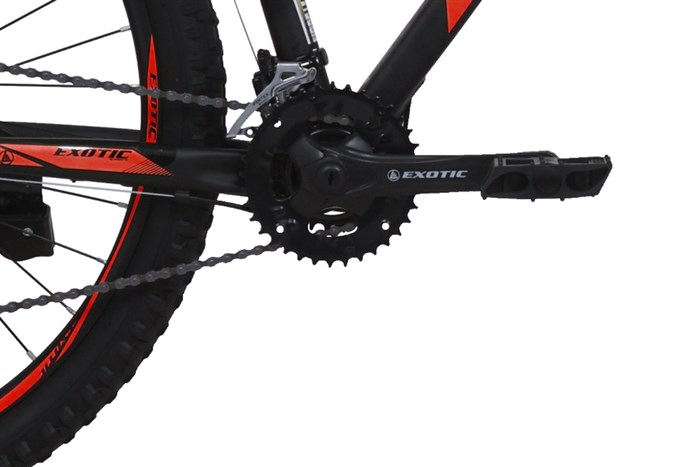 Xe Đạp Địa Hình MTB Exotic 2618 AF 26 inch Màu Đen - Đỏ