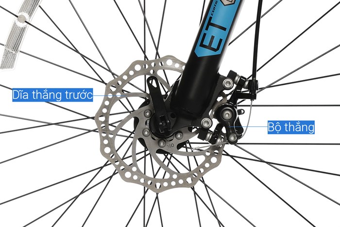 Xe Đạp Địa Hình MTB Exotic 2618 AF 26 inch Màu Vàng đồng